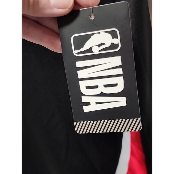 NWT NBA League Olympian Logo Tank Top, Basketball Mens Size Small Black/Red - Picture 3 of 5